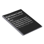 Carnet Définition de l'enseignant d'histoire mondiale (Côté Droit)
