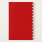 Carnet Définition de maman drôle personnalisée avec les n (Verso)