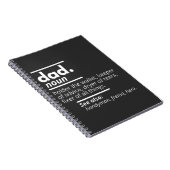 Carnet Définition de papa (Côté Droit)
