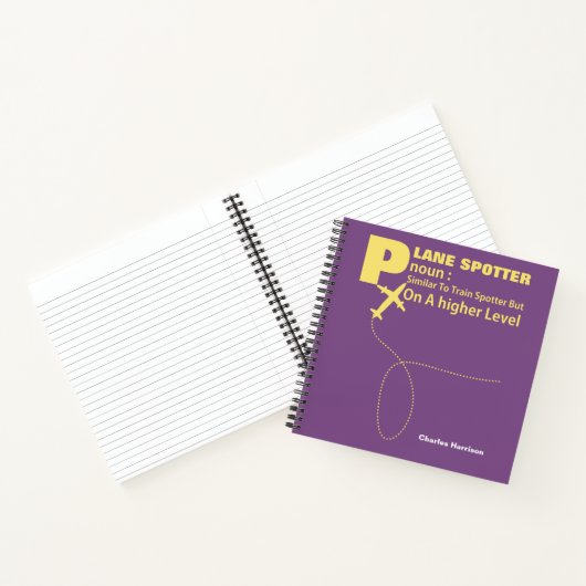 Carnet Définition de projecteur de plan Graphique amusant (Intérieur)