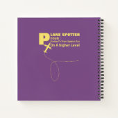 Carnet Définition de projecteur de plan Graphique amusant (Dos)