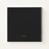 Carnet DÉFINITION DE VOYAGE DANS LE MONDE Minimalisme Mod (Dos)
