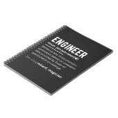 CARNET DÉFINITION DES INGÉNIEURS (Côté gauche)