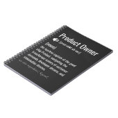 Carnet Définition du propriétaire du produit (Côté gauche)