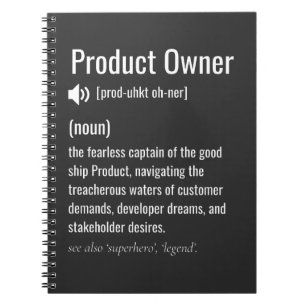 Carnet Définition du propriétaire du produit