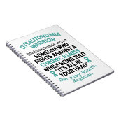 Carnet Définition Dysautonomie guerrier (Côté Droit)