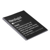 Carnet Définition horologiste (Côté Droit)