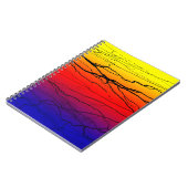Carnet Dégradé Abstrait (Côté gauche)