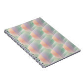 Carnet Dégradé Abstrait Pastel Couleur Douce Esthétique (Côté Droit)