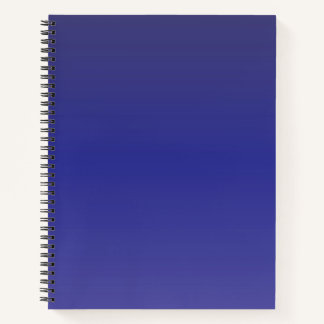 Carnet Dégradé Bleu Indigo