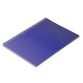 Carnet Dégradé Bleu Indigo (Côté gauche)