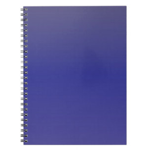 Carnet Dégradé Bleu Indigo