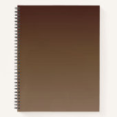 Carnet Dégradé Brown (Devant)