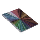 Carnet Dégradé circulaire Terre arc-en-ciel (Côté Droit)