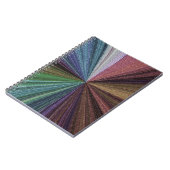 Carnet Dégradé circulaire Terre arc-en-ciel (Côté gauche)