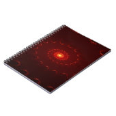 Carnet Dégradé de l'étincelle rouge flamme (Côté gauche)