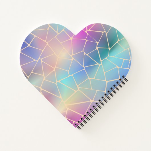 Carnet dégradé pastel (Dos)