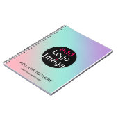 Carnet Dégradé professionnel tendance (Côté gauche)