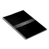Carnet Dégradé simple et élégant à rayures, couleur modif (Côté Droit)