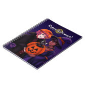 Carnet Déguisements de Halloween joyeux (Côté gauche)