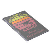 Carnet dein Nom personnalisierbares Design Gärtner (Côté Droit)