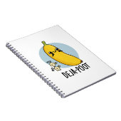 Carnet Déjà-pète Blague sur la banane Double Pet Drôle  (Côté Droit)