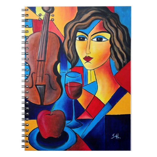 Carnet Déjeuner avec des Couleurs (Devant)