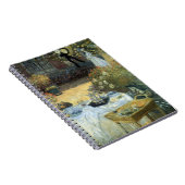 Carnet Déjeuner de Claude Monet, impressionnisme Vintage (Côté Droit)
