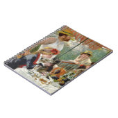 Carnet Déjeuner du Boating Party Renoir Vintage (Côté gauche)