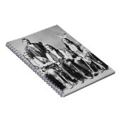 Carnet Délégation des chefs de Sioux, menée par le nuage (Côté Droit)