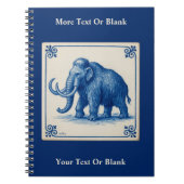 Carnet Delft Wooly Mammoth (Devant)