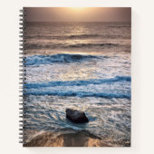Carnet Delicate Beach Sunset (Devant)