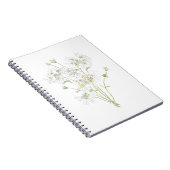 Carnet delicate flowerner inor watercolour (Côté Droit)
