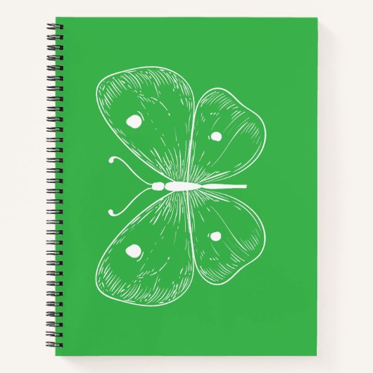 Carnet Delicate Sketch Butterfly (Devant)