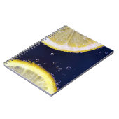 Carnet Délicieuses tranches de citron dans l'eau (Côté gauche)