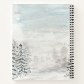 Carnet Délicieux Buffle de rennes de Noël Plaid (Dos)