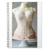 Carnet delicious bustier cake and sugar paste (Devant)