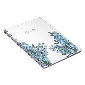 Carnet Delphinium bleu (Côté Droit)
