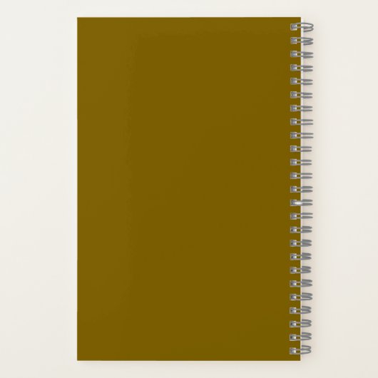 Carnet Deluxe Spiral Notebook (Verso)