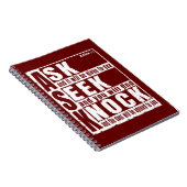 Carnet demander chercher frapper  (Côté Droit)
