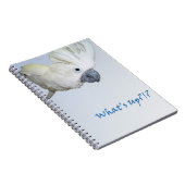 Carnet Demander de cacatoès de parapluie ce qui est (Côté Droit)