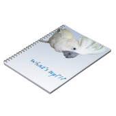 Carnet Demander de cacatoès de parapluie ce qui est (Côté gauche)