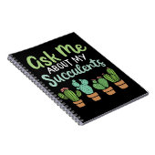 Carnet Demandez-moi à propos de mes succulentes (Côté Droit)
