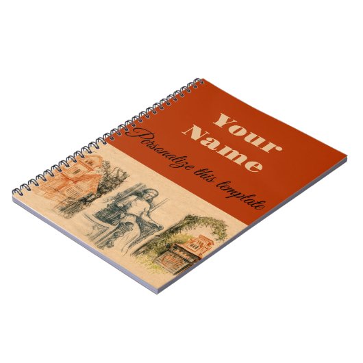 Carnet demeures modernes (Côté gauche)