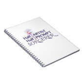 Carnet Demi-artiste moitié-invite sorcier (Côté Droit)