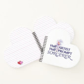 Carnet Demi-artiste moitié-invite sorcier (Intérieur)