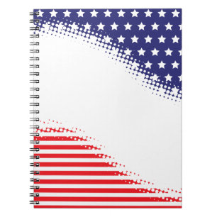 Carnet Demi-teintes Stars and Stripes