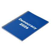 Carnet Démocratie 2026 Élection de mi-mandat (Côté gauche)