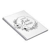 Carnet demoiselle d'honneur junior (Côté Droit)