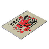 Carnet démon japonais (Côté gauche)